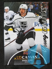 2021-22 Upper Deck Extended Sean Durzi #C380 Black UD Canvas Young Guns Kings